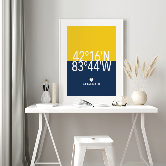 Michigan Wolverines wall art