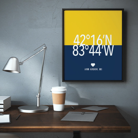 University of Michigan home decor