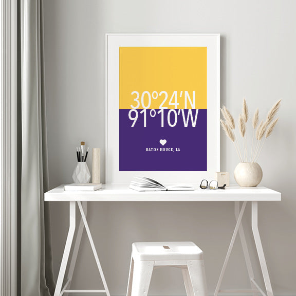 LSU home decor