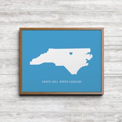 university of North Carolina dorm decor