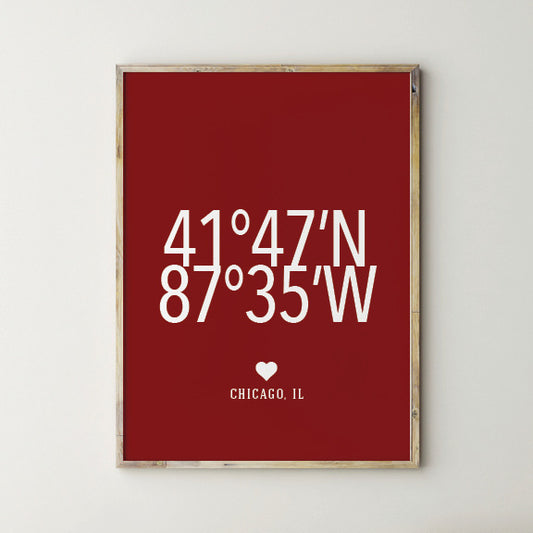 University of Chicago wall art print