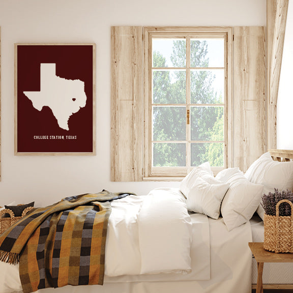 Texas A and M Dorm Decor