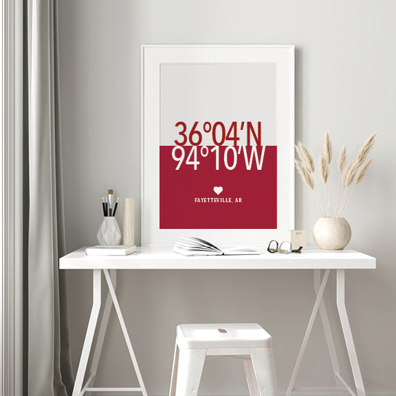 Arkansas razorback wall art