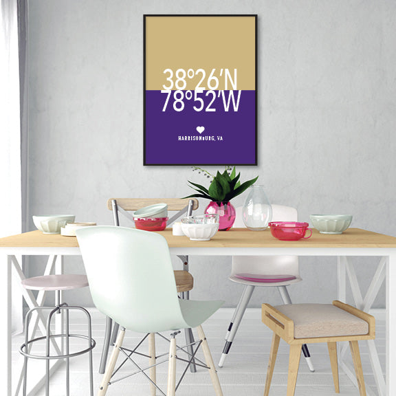 James Madison University home decor