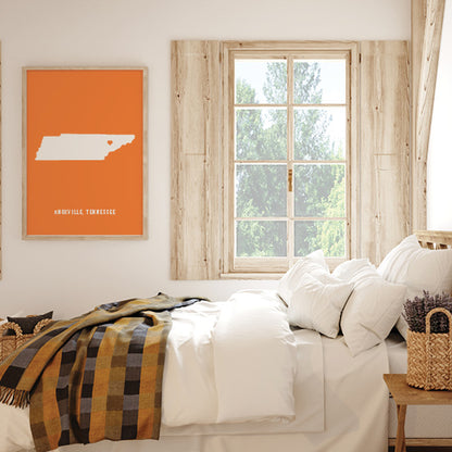 University of Tennessee dorm wall decor