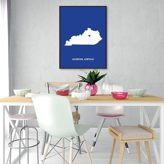 Lexington Kentucky Unique Wall Decor