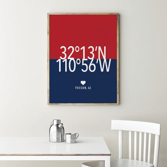 Arizona wildcats wall art